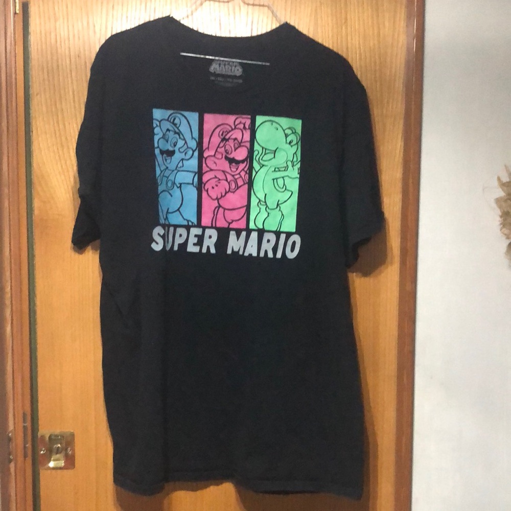Super Mario Black‎ T-Shirt
